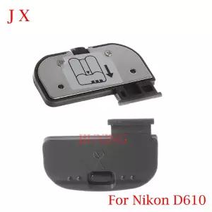 Nikon D7000 D7100 D600 D610 D7200 디지털 카메라용 배터리 도어 커버 캡 수리 - 블랙