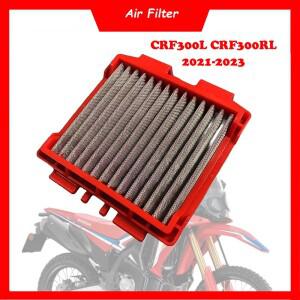 [호환품]혼다 호환 CRF300L 랠리 L/RL - 용 바이크 오토바이 고 유량 엔진 에어 필터 클리너 공기 흡입 요