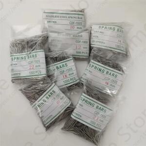 1000pcs 시계 스프링 바 도구 세트 수리 1.5mm 두꺼운 밴드 링크 렌치 8mm-24mm 크기
