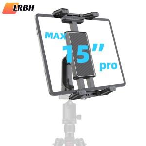삼각대 모노포드 호환 Universa 홀더 마운트 7 - 15 태블릿 ipad 호환 4-7 접이식 스크린/직선 패널 전화와