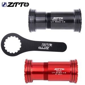 ZTTO BB386 프레스 맞춤 자전거 밑면 브래킷 및 설치 도구 강철 세라믹 베어링 24 30mm MTB 도로 BB DUB GX