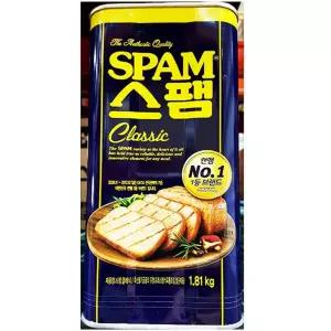 부대찌게햄 스팸(백설 1.81K)X6