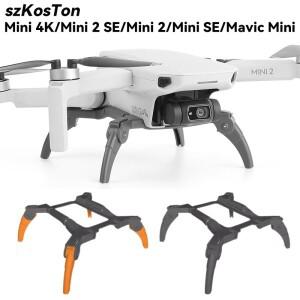 DJI호환 Mini 호환 4K/Mini 호환 2 SE/Mini 호환 SE/Mavic 확장 다리 보호대용 랜딩 기어 퀵 릴리스 피트