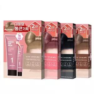 [대용량] 모레모 케라틴 손상 적은 헤어 컬러 대용량 4종 택1