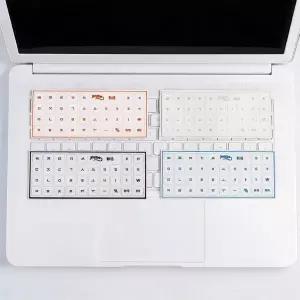 한글 키보드 스티커 QWERTY 레이아웃 방수 PVC 노트북 데스크탑 PC 키 교체용 데칼