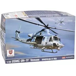 아카데미과학 미군 UH-1Y 베놈 헬기 정밀 모형 조립 키트 취미 선물