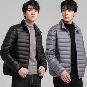 점퍼 웰론 남자경량점퍼 가벼운 빅사이즈 사무실 남자경량패딩