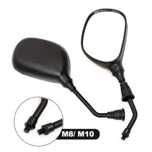 [호환품]바이크 오토바이 백미러 8mm 10mm 스레드 M10 M8 GY6 50cc 110cc 125cc  ATV 쿼드 스쿠터 CRF