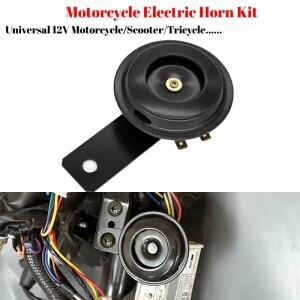 [호환품]바이크 오토바이 전기  키트 범용 방수 라운드 시끄러운 스피커 12V 1.5A 105db 신호 액세서리