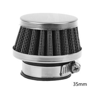범용 바이크 오토바이 에어 필터 35mm 50cc 110cc ATV 스쿠터 피트 자전거 고성능 호흡 카트