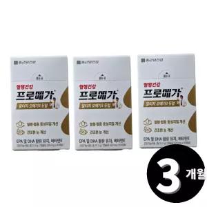 종근당건강 프로메가 알티지 오메가3 듀얼 60캡슐, 3개