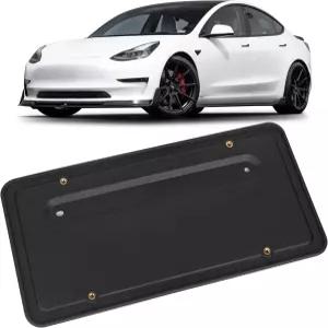2017-2023 Tesla Model 3 및 2020-2025 Y 차량용 109684400B 후방 번호판 프레임 4개의 황동 장착 나사