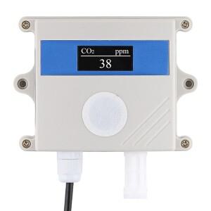 0-5000ppm CO2 센서 송신기 온실 배양 용 가스 농도 감지 RS485 4-20mA 0-5V 0-10V 출력