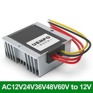 AC 12V24V 스텝다운-DC 12V 스텝다운 변압기 전압 조정기 AC36V48V-12V 전력 변환기 온보드 어댑터