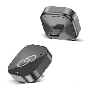 타입-C 무선 CarPlay 어댑터 USB C / 안 오토 유선 연결을 변환 플러그 앤 플레이 2 in 1 동글 N