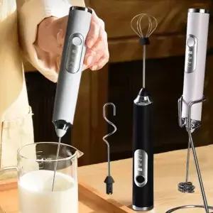 무선 전기 우유 Frother 계란 비터 USB 충전식 휴대용 커피 블렌더 셰이커 믹서 거품기