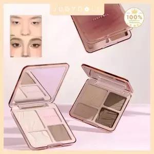 Judydoll 하이라이터 컨투어 팔레트 매트 쉬머 스컬프트 디파인 내추럴 피니시 코 턱라인 초보자
