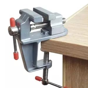 소형바이스 탁상고정용 소형공작 미니 목공 선반 diy