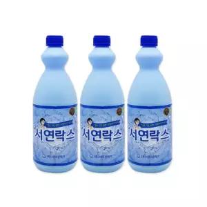 표백제 섬유얼룩제거 화장실청소 서연락스(1L)-3개 배수관 곰팡이