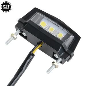 [호환품]범용 바이크 오토바이 LED 번호판 라이트 테일 12V 스포츠카 먼지 자전거 스쿠터 미니