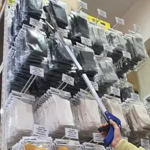 접이식 신발정리 쓰레기 청소 긴집게