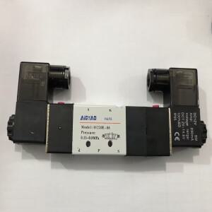 1/4 인치 포트 4V230-08 3 위치 5 웨이 에어 솔레노이드 밸브 DC12VDC24V  AC110V AC220V