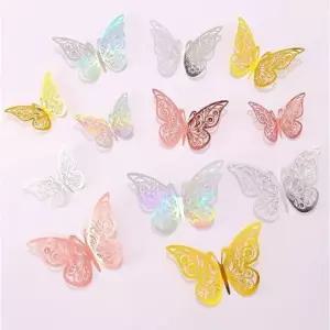 스티커 나비 SET 입체 벽장식 파티장식 DIY 인테리어