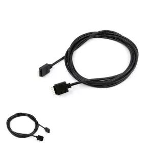 뮤 전선 튜닝 자동차 무드등 바용 연장선 길이 LED 2M 커넥터 RGBW 5핀