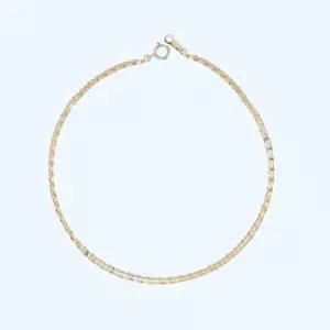 로이드 트윙클 두줄 체인 14k 팔찌 브레이슬릿 악세서리 (1.0mm) LWB23034G 5051887