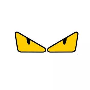 차량 고양이눈 반사 스티커 튜닝 데칼 좌우 세트 자동차스티커튜닝