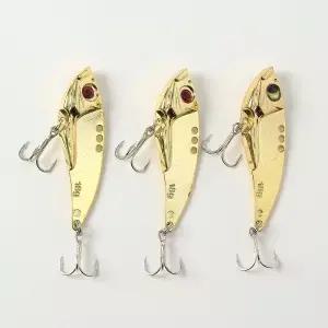 루어낚시메탈바이브3p세트18g골드갈치메탈지그