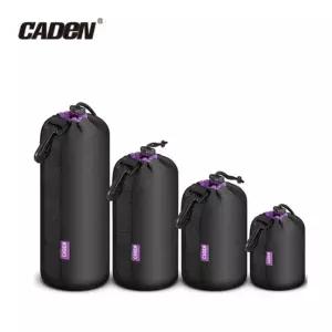 Caden 카덴 페브릭 네오프렌 카메라 렌즈 케이스 대형 보호