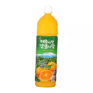 (올핀)제주사랑 감귤사랑 1.5L 12개 롯데 델몬트 과일음료