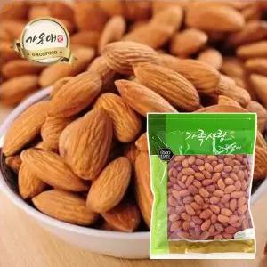 무염 볶은 아몬드 1kg / 볶음아몬드 구운아몬드 볶은아몬드 견과 견과류 건과 건과류