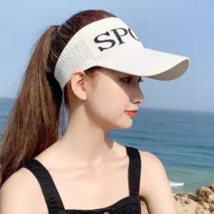 골프 햇빛차단 스포츠 모자 여성 썬캡 밴딩 햇빛차단모자 여성썬캡