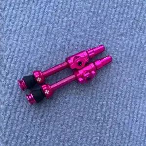 45mm 대구경 하이브리드 튜블리스 밸브 슈레더 캡 MTB/로드/그래블 자전거용