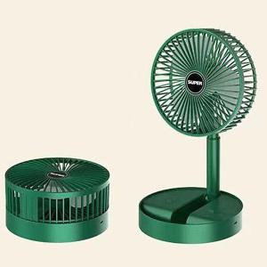 3단 스탠드 미니선풍기 접이식 탁상용 무선 휴대용 높이조절 가능한 쿨링팬
