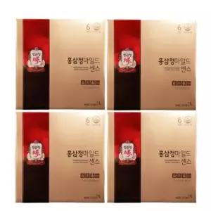 정관장 홍삼정 마일드 센스 30포 4개