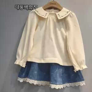치크 DP01 스모킹 티블라우스  CKLA25W81