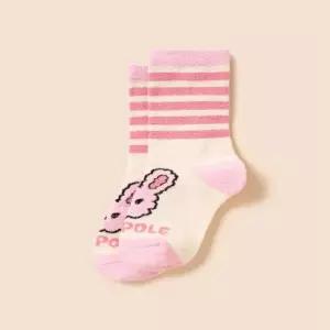 토끼 빙키 겨울 양말  핑크 (BI5XKTU01X)