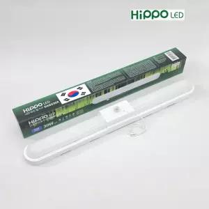 히포 LED 줄스위치 일자등 30W 국산 형광등 파인 등기구