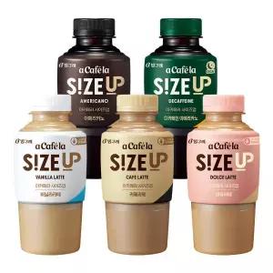 아카페라 사이즈업 5종 350ml 20개 아메리카노연유라떼디카페인 732029