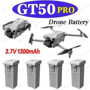 GT50 PRO 드론 배터리 3.7V 1300MAh Dron RC 콥터 교체 액세서리 부품