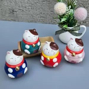 오뚜기 미니 고양이 4color 가격수정장식소품 고양이장식 장식미니어처 인테