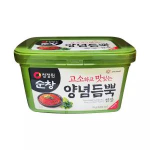 청정원 순창 양념듬뿍 쌈장 3kg 대용량 업소용