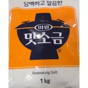 대상 청정원 미원 맛소금 1kg 1개
