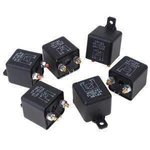 고전류 자동차 릴레이  듀얼 배터리 절연  트럭 전동  시동 WM686  12V  200A  4 핀