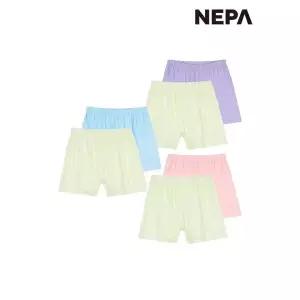[아웃도어스/네파]네파 여성 트렁크 쇼츠 그린 스트라이프 세트 2PACK 7LBO109