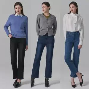[어패럴]26 가을  여성 스트레이트 데님 3종