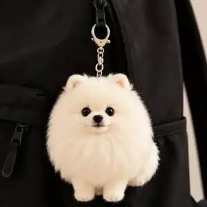  [예약구매] 포메라니안 봉제 인형 키링 열쇠고리 강아지 가방 펜던트